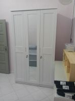 3 Door Bedroom Wardrobe with Mirror & Dressing Table Set  Storage Cabinet & Makeup Table  Almari Bilik Tidur + Meja Solek  �����¹� ��ױ̨ Malaysia
