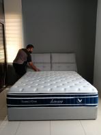 Queen & King Size Mattress | Natural Latex Pocket Spring Mattress | Luxury Mattress at Affordable Price Malaysia | Tilam Queen King Berkualiti