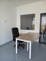 Director Office Furniture Set | Minimalist Manager L-Shape Table | 2 Person Face-to-Face Workstation | Office Cabinet & Chair Malaysia