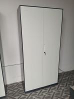 Heavy Duty Full Height Steel Cupboard | Steel Swing Door Cabinet with 4 Adjustable Shelves | Almari Besi Tinggi Heavy Duty | Kabinet Fail Besi Pejabat  | Steel Filing Cabinet Malaysia