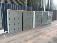 12 Compartment Steel Locker Cabinet with Individual Locks   Kabinet Loker Besi Kukuh & Berkunci  Ideal for Office, Factory, Staff Room, School & Industrial Use  Pembekal Perabot Pejabat & Industri Malaysia (Penang, KL, Selangor & Nationwide)