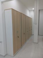 Office Workstation with Partition (2 4 Pax)   Meja Pejabat Berkongsi dengan Divider & Mobile  Office Storage Cabinet & Filing Cabinet (High & Low Cabinet)  Ideal for Office, Corporate Space, Startup & Commercial Workspace  Pembekal Workstation dan Kabinet Pejabat Malaysia (Penang, KL, Selangor & Nationwide)