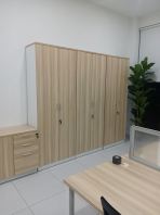 Office Workstation with Partition (2 4 Pax)   Meja Pejabat Berkongsi dengan Divider & Mobile  Office Storage Cabinet & Filing Cabinet (High & Low Cabinet)  Ideal for Office, Corporate Space, Startup & Commercial Workspace  Pembekal Workstation dan Kabinet Pejabat Malaysia (Penang, KL, Selangor & Nationwide)
