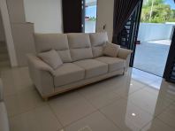Premium Fabric Sofa Set (2 + 3 Seater)   Sofa Ruang Tamu Selesa & Elegan dengan Kusyen Tebal  Ideal for Bungalow, Landed House, Semi-D & Premium Living Room  Pembekal Sofa Malaysia (Penang, KL, Selangor & Nationwide)