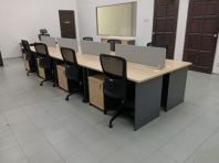 Office Workstation Table with Office Chair   Budget Series Modular Workstation  Best Value & Best Quality Budget Office Furniture  Ideal for Corporate Office, Startup, Training Room & Shared Workspace  Pembekal Office Workstation Malaysia (Penang, KL, Selangor & Nationwide)