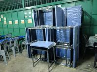 Heavy Duty School Table   Meja Sekolah Murah for KAFA, Sekolah Rendah & Tuition Centre  Steel Frame Student Desk  Pembekal Meja Sekolah Malaysia (Bulk Order & Delivery Nationwide)