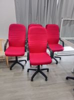 Office Chair & Production Chair with Full Height Steel Storage Cabinet | Office Furniture Set with Steel Cabinet Storage | Suitable for Office, Factory, Workshop & Workplace | Office Furniture Supplier Malaysia (Penang, KL, Selangor & Nationwide)