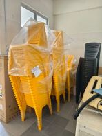 Plastic Chair Supplier Malaysia   Kerusi Plastik Sekolah Murah  Stackable Plastic Chair Red Black Yellow  School & Event Chair Supplier Penang, Kedah, KL, Puchong