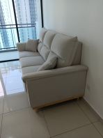 Pull Out Sofa   3 Seater Extendable Sofa  Adjustable Seat Sofa  Sofa Tarik Keluar Ruang Tamu  Modern Sofa Supplier Penang, Prai, Bukit Mertajam, Butterworth, Kulim