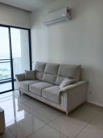 Pull Out Sofa   3 Seater Extendable Sofa  Adjustable Seat Sofa  Sofa Tarik Keluar Ruang Tamu  Modern Sofa Supplier Penang, Prai, Bukit Mertajam, Butterworth, Kulim