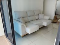 Pull Out Sofa   3 Seater Extendable Sofa  Adjustable Seat Sofa  Sofa Tarik Keluar Ruang Tamu  Modern Sofa Supplier Penang, Prai, Bukit Mertajam, Butterworth, Kulim
