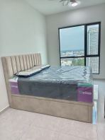 Movao King Size Mattress & Bed Set Malaysia   Serenium Essence Luxury Mattress with Bed Frame + Free Latex Pillows  Penang Prai Supplier