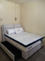 Queen Storage Bed Malaysia   Divan Bed with Drawer & Dunlopillo Mattress  Bedroom Furniture Supplier KL, Penang