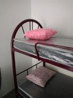 Double Decker Bed Malaysia   Metal Bunk Bed for Foreign Worker Hostel  Single Mattress High Density Rebond Foam  Pillow  Asrama Dorm Bed Full Set JTK Approved KL Penang Johor