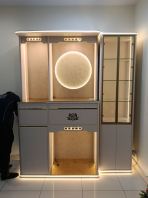  Custom Modern Prayer Altar Cabinet with LED Light  Buddhist Ancestor Worship Table  Feng Shui Altar Malaysia  �����ִ�ľ���������̨  Buddhist Ancestor Worship Table  ��ˮ��ͥ����̨  Deliver Penang , Sungai Petani , Ipoh KL, Puchong, Bukit Bintang