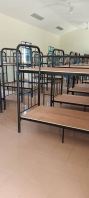 Heavy Duty Metal Double Decker Bed & Steel Locker Malaysia | Hostel Furniture Supplier | Katil Double Decker Besi Asrama & Almari Besi Pakaian Penghantaran ke Kem Tentera Perlis | Pembekal Katil Tilam Almari Asrama Terbaik Malaysia