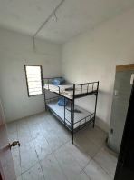 Heavy Duty Metal Double Decker Bed for Worker Hostel Accommodation | JTK Compliant Foreign Worker Hostel Bed and Locker Package | Set Katil Tilam Loker Asrama Murah | Deliver Penang, Batu Feringghi, Kulim Hi Tech, Prai, Bayan Lepas.