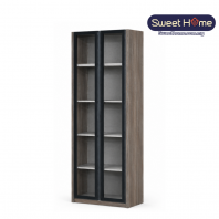 2 Door Swing Transparent Door Wardrobe (ID- DR Transparent) | Mix and Match Bedroom Wardrobe
