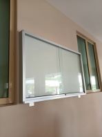 Aluminium Sliding Glass Notice Board | Lockable Display Board | Indoor Bulletin Board | Office, School & University Notice Board Malaysia | Deliver Batu Kawan, Prai, Sungai Petani, Kulim, Georgetown, Bayan Baru, Puchong, KL
