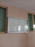 Aluminium Sliding Glass Notice Board | Lockable Display Board | Indoor Bulletin Board | Office, School & University Notice Board Malaysia | Deliver Batu Kawan, Prai, Sungai Petani, Kulim, Georgetown, Bayan Baru, Puchong, KL