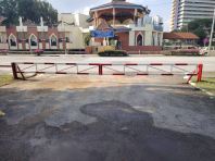 Car Park Entrance Gate Masjid Perseketuan Wilayah KL