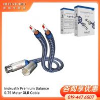 Inakustik Premium Balance 0.75 Meter XLR Cable (pair)