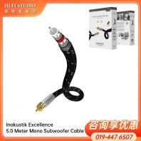 Inakustik Excellence 5.0 Meter Mono Subwoofer Cable