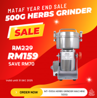 PROMO - MT-500A HERBS GRINDER MACHINE 500G
