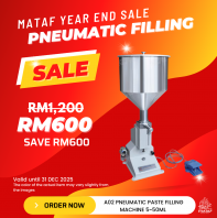  PROMO - MTF-A02 PNEUMATIC PASTE FILLING MACHINE 5~50ML