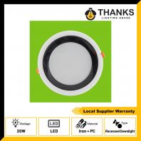 CR8 SERIES 20W RECESSED DOWNLIGHT