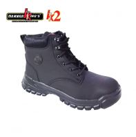 MEN LACE-UP INDUSTRIAL SAFETY SHOE (HK2 15008-BK)(SXP.NM)