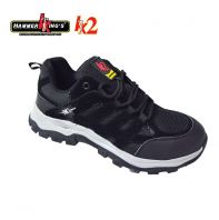MEN LACE-UP INDUSTRIAL SAFETY SHOE (HK2 15010-BK)(NR.NM)