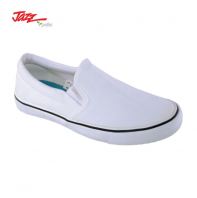 KIDS SLIP-ON SCHOOL SHOE (307-1112-W)(ME.PX)