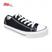 KIDS LACE UP BLACK SCHOOL SHOE (402-0333-BK)(ML.X)