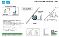 DIGITAL PROTRACTOR (BASIC TYPE)