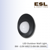 LED Outdoor Wall Light 8W - LDE-W8213-8W-WH-3000K IP65 LED Outdoor Wall Light 8W - LDE-W8213-8W-WH-3000K IP65