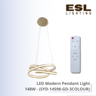 LED Modern Pendant Light 126W - SYD-14597-GD-3COLOUR