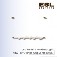 LED Modern Pendant Light 18W - SYD-D181-120CM-AB-3000K LED Modern Pendant Light 18W - SYD-D181-120CM-AB-3000K