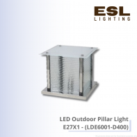 HA Outdoor Wall Light E27 Aluminium + Glass Black Grey IP65 HA Outdoor Wall Light E27 Aluminium + Glass Black Grey IP65