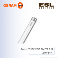 OSRAM SubstiTUBE ECO EM T8 Tube Gen12 12W (2ft) - ST8E-0.6M 12W 230V EM OSRAM SubstiTUBE ECO EM T8 Tube Gen12 12W (2ft) - ST8E-0.6M 12W 230V EM