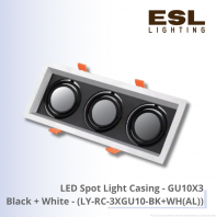 LED Spot Light GU10X3 Black - LY-RC-3XGU10-BK(AL) LED Spot Light GU10X3 Black - LY-RC-3XGU10-BK(AL)