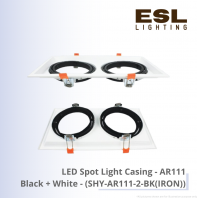 LED Spot Light Casing AR111 White - SHY-AR111-2-WH(IRON) LED Spot Light Casing AR111 White - SHY-AR111-2-WH(IRON)