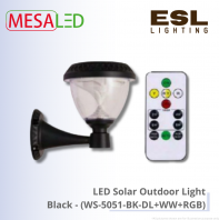 MESALED LED Up Down Wall Light RGB 10W - W9680-5-BK-WW IP65 MESALED LED Up Down Wall Light RGB 10W - W9680-5-BK-WW IP65