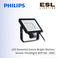 PHILIPS LED Essential Smart Bright Motion Sensor Floodlight BVP150 30W - 911401801986 / 911401802086  IP65