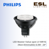 PHILIPS LED Master Value spot LV MR16 (Non-Dimmable) 6.5W 24�� - 929001882008