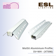 IMITOS MoiSti Aluminium Profile SV+WH - XT590 IMITOS MoiSti Aluminium Profile SV+WH - XT590