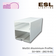 IMITOS MoiSti Aluminium Profile SV+WH - BG19-B IMITOS MoiSti Aluminium Profile SV+WH - BG19-B