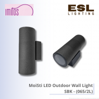 IMITOS MoiSti LED Up Down Wall Light Black - 051/6 IMITOS MoiSti LED Up Down Wall Light Black - 051/6