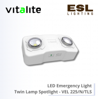 VITALITE LED Emergency Light - Surface and Recessed Type - VELR 110/R