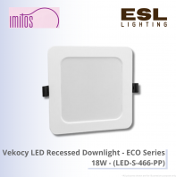 IMITOS Vekocy LED Recessed Downlight (ECO Series) 12W - LED-S-466-PP [SIRIM]